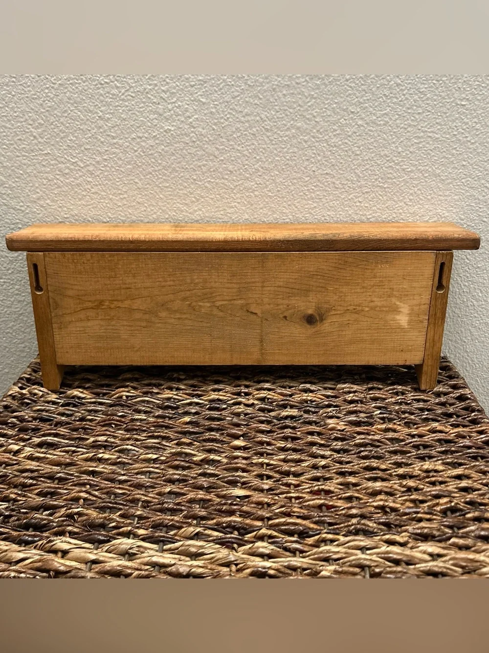 Vintage Coca-Cola Wooden Wall Shelf Rustic Vtg Decor Display